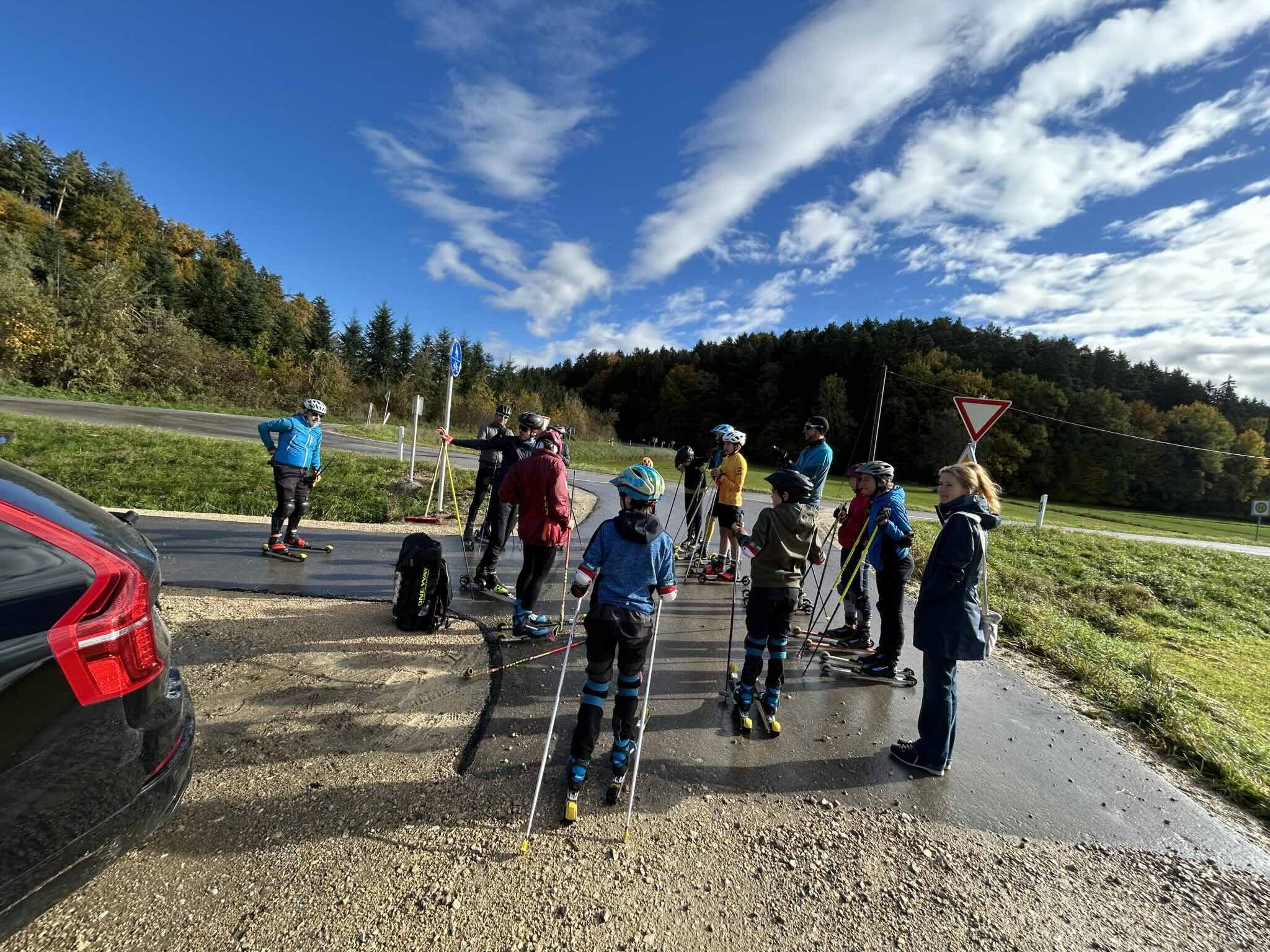 Rollertraining mit dem FC Schweitenkirchen